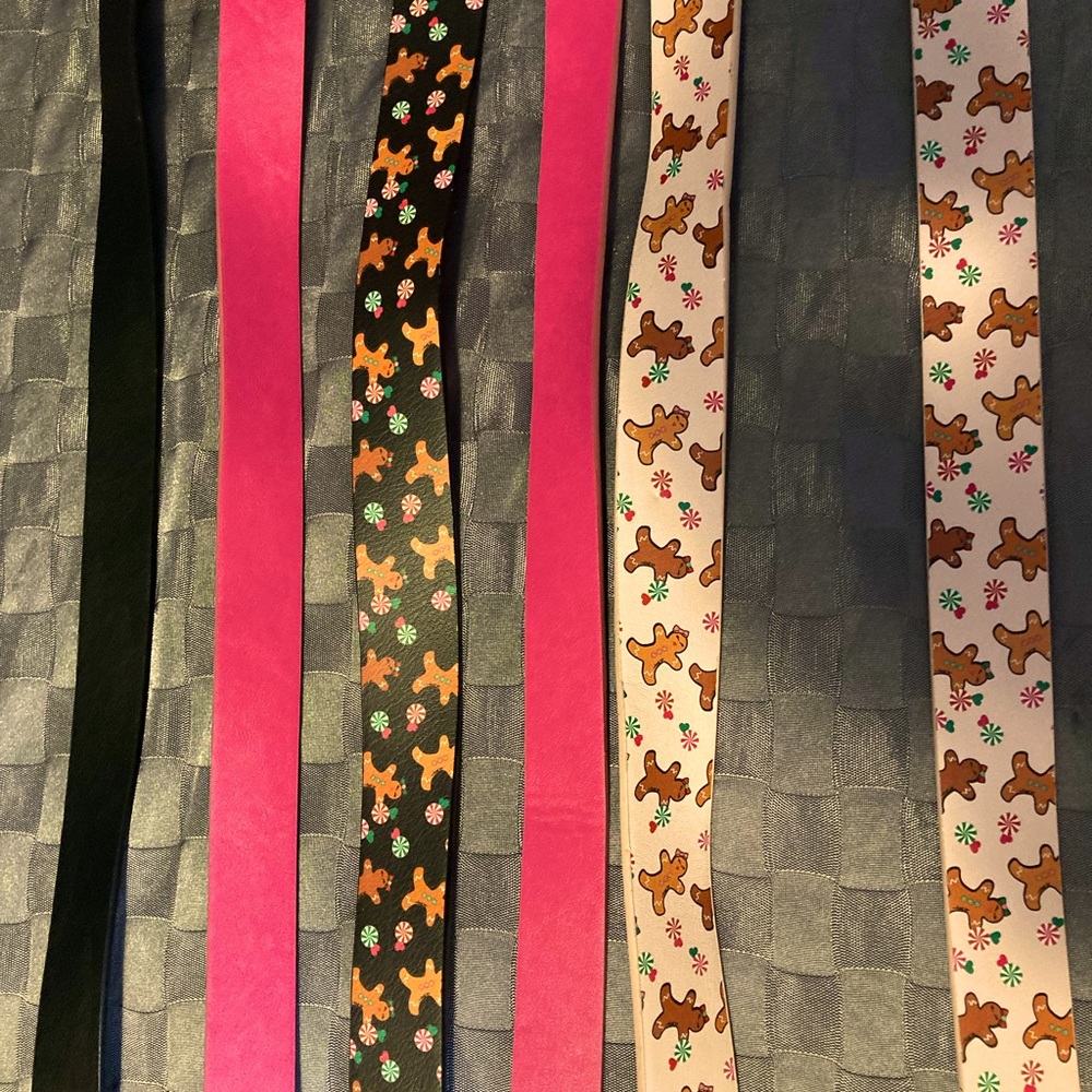 Women’s Belts NEW. 6 available